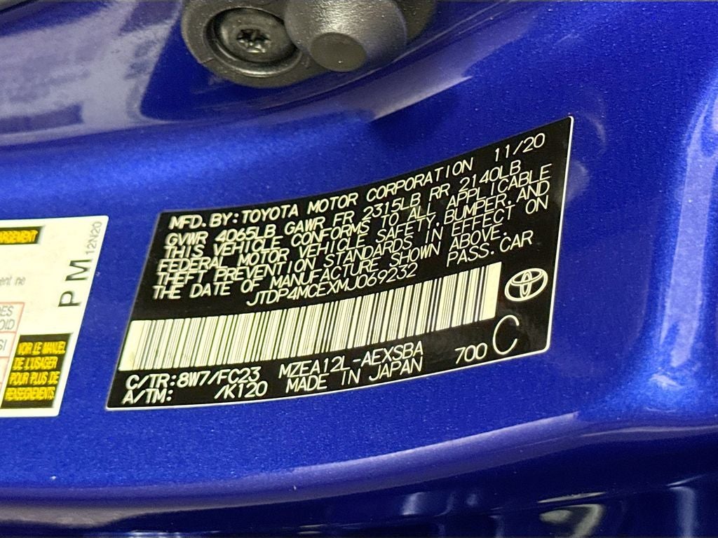 2021 Toyota Corolla SE