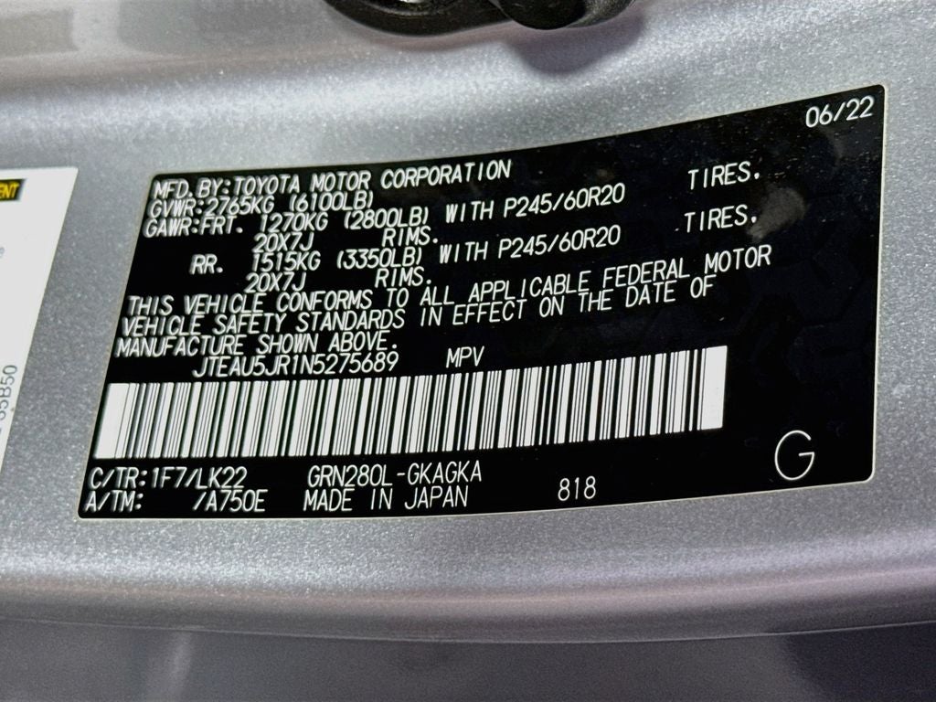 2022 Toyota 4Runner TRD Sport