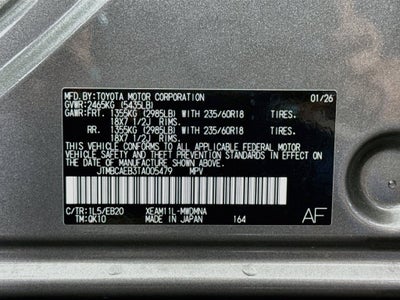 2026 Toyota bZ XLE Plus