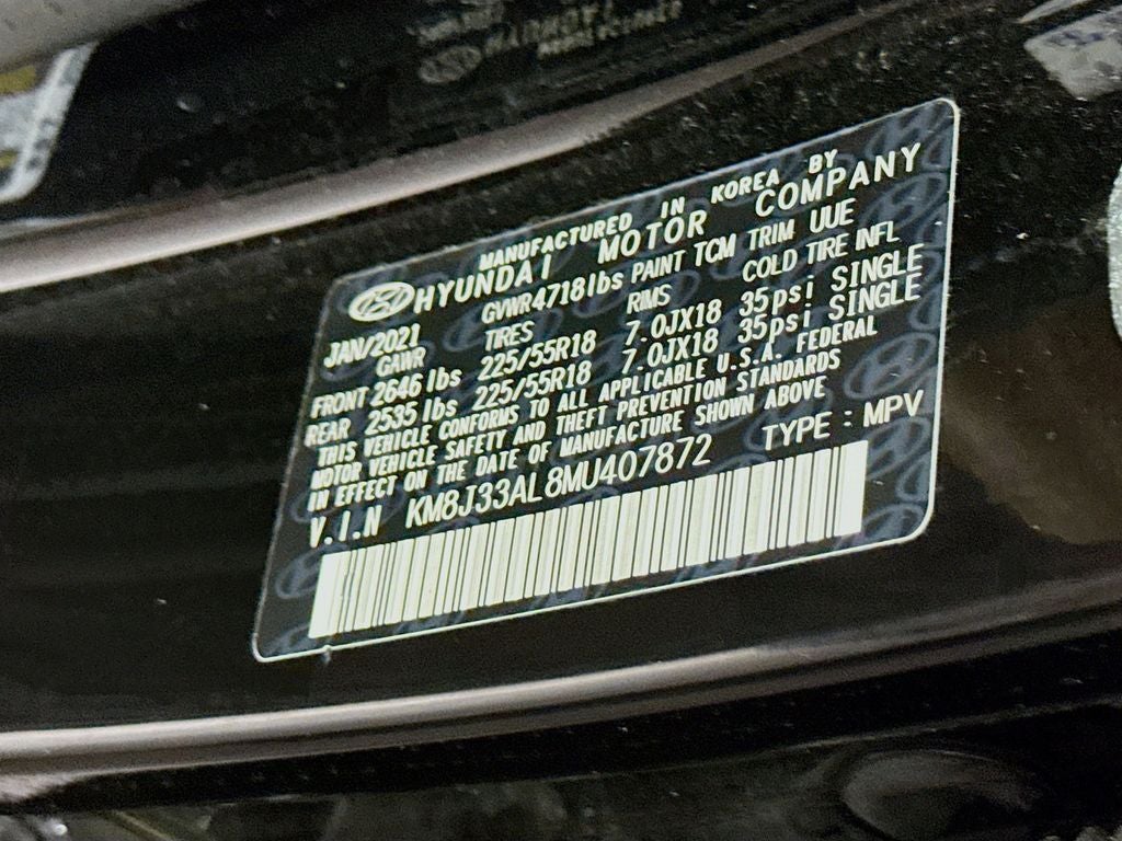 2021 Hyundai Tucson Limited