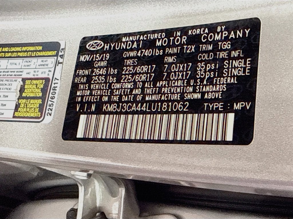 2020 Hyundai Tucson Value