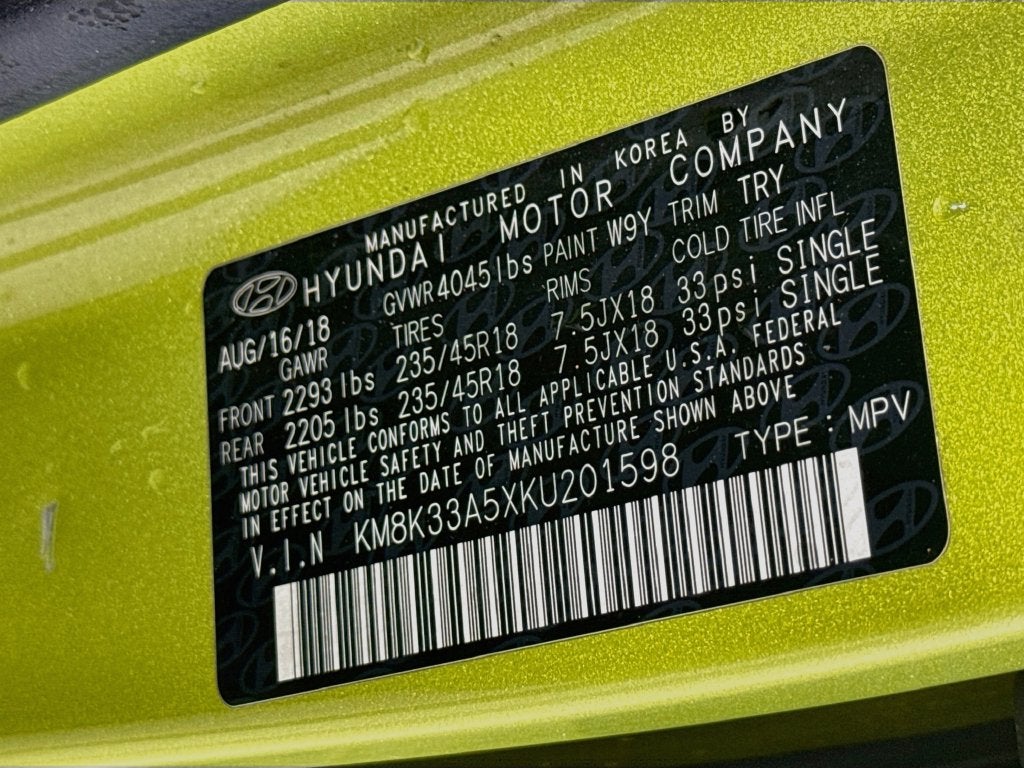 2019 Hyundai Kona Limited