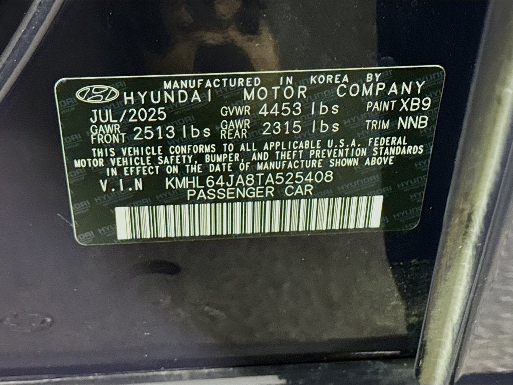 2026 Hyundai Sonata SEL Sport