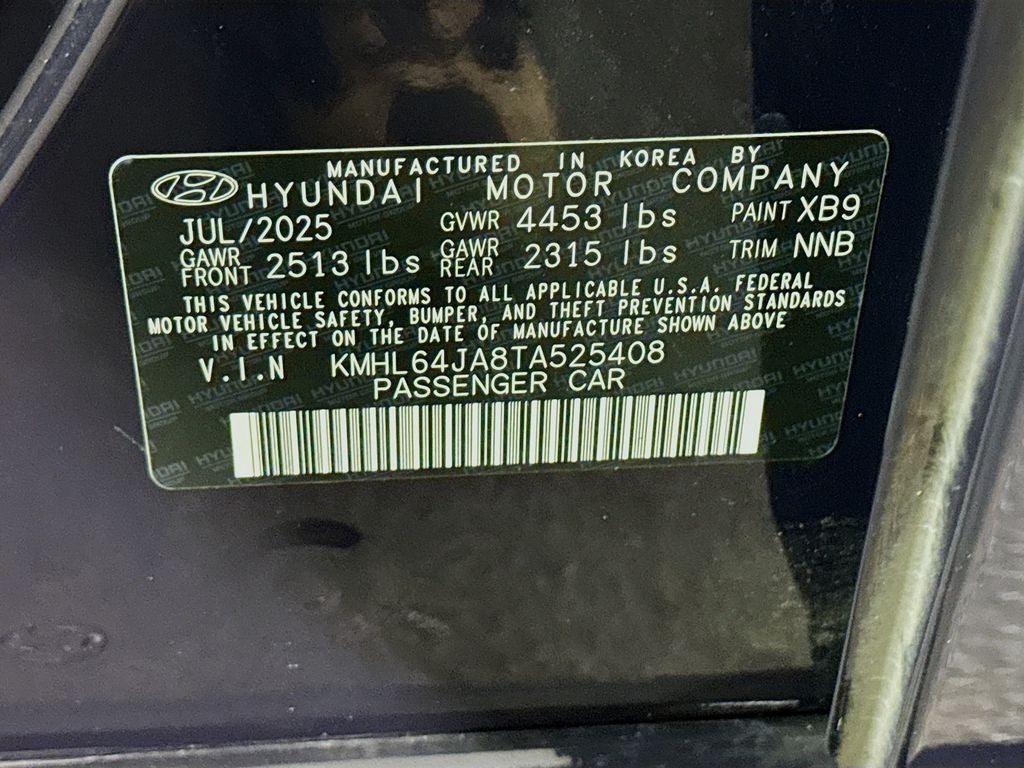 2026 Hyundai Sonata SEL Sport