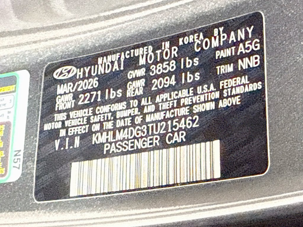 2026 Hyundai Elantra SEL Sport