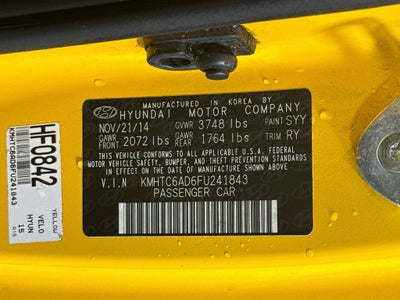 2015 Hyundai Veloster Base