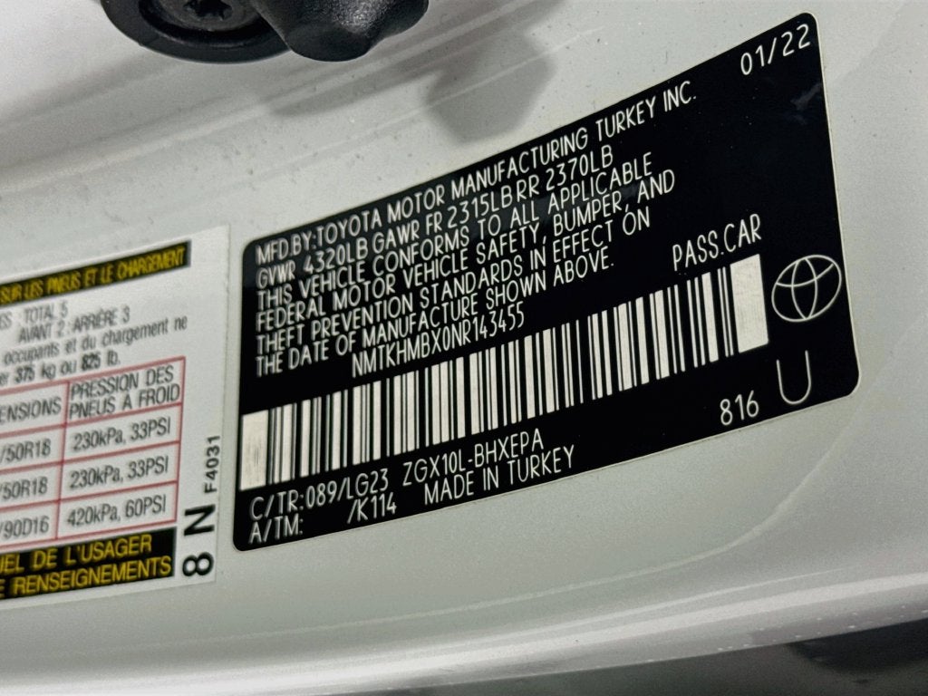 2022 Toyota C-HR Limited