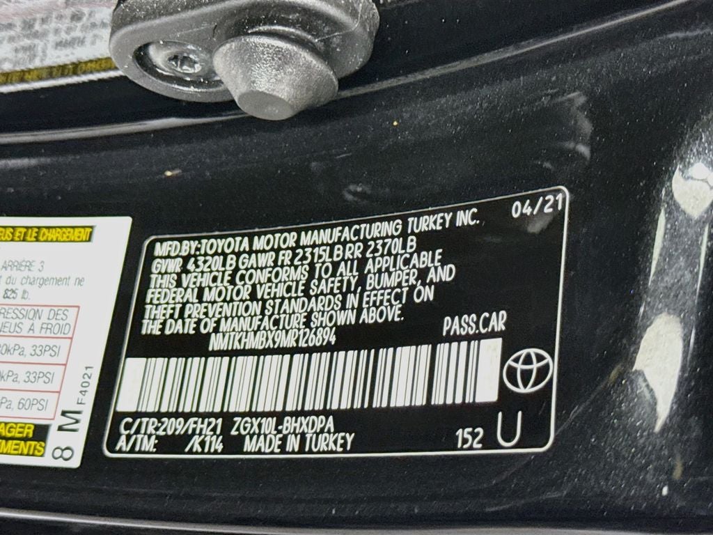 2021 Toyota C-HR LE