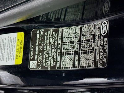 2020 Land Rover Discovery Sport S