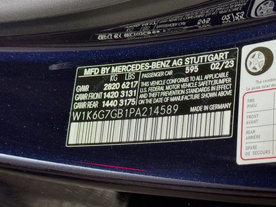 2023 Mercedes-Benz S-Class S 580 4MATIC®