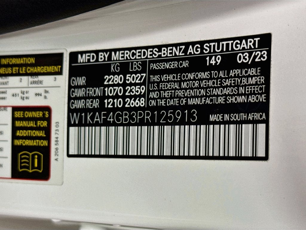 2023 Mercedes-Benz C-Class C 300