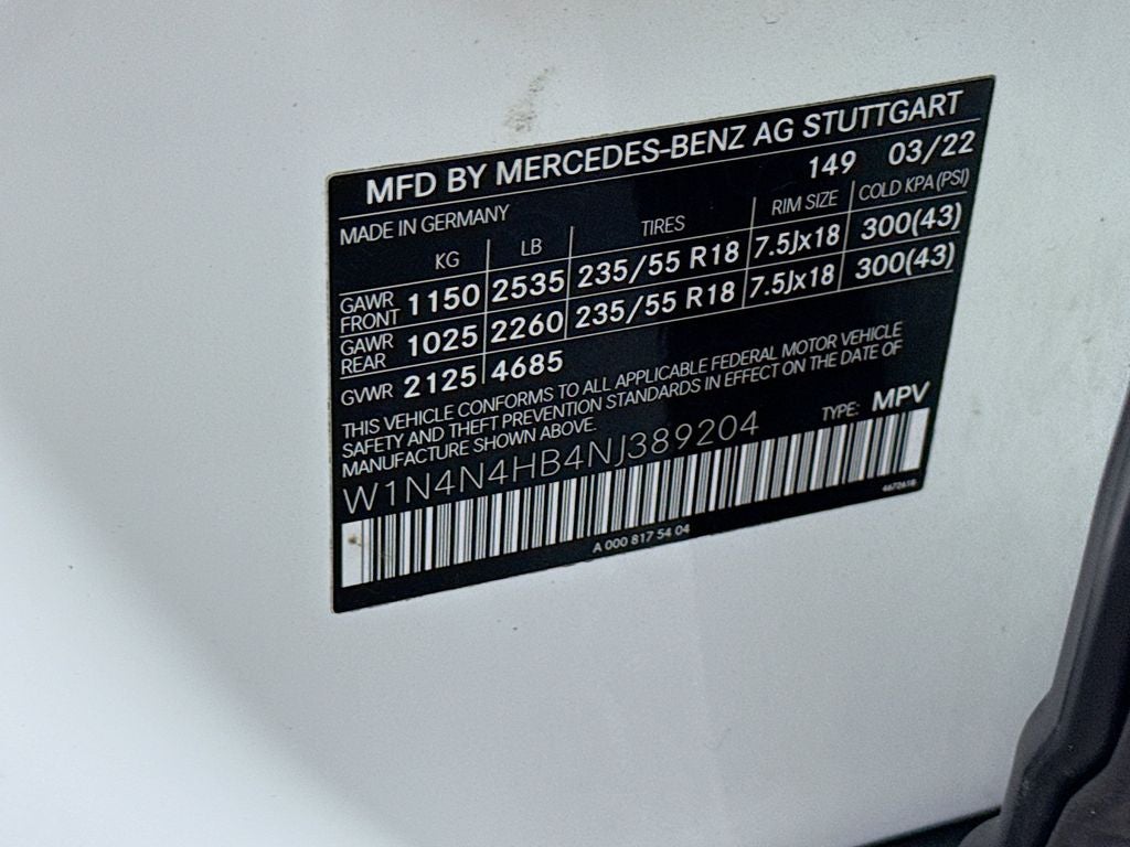 2022 Mercedes-Benz GLA GLA 250 4MATIC®