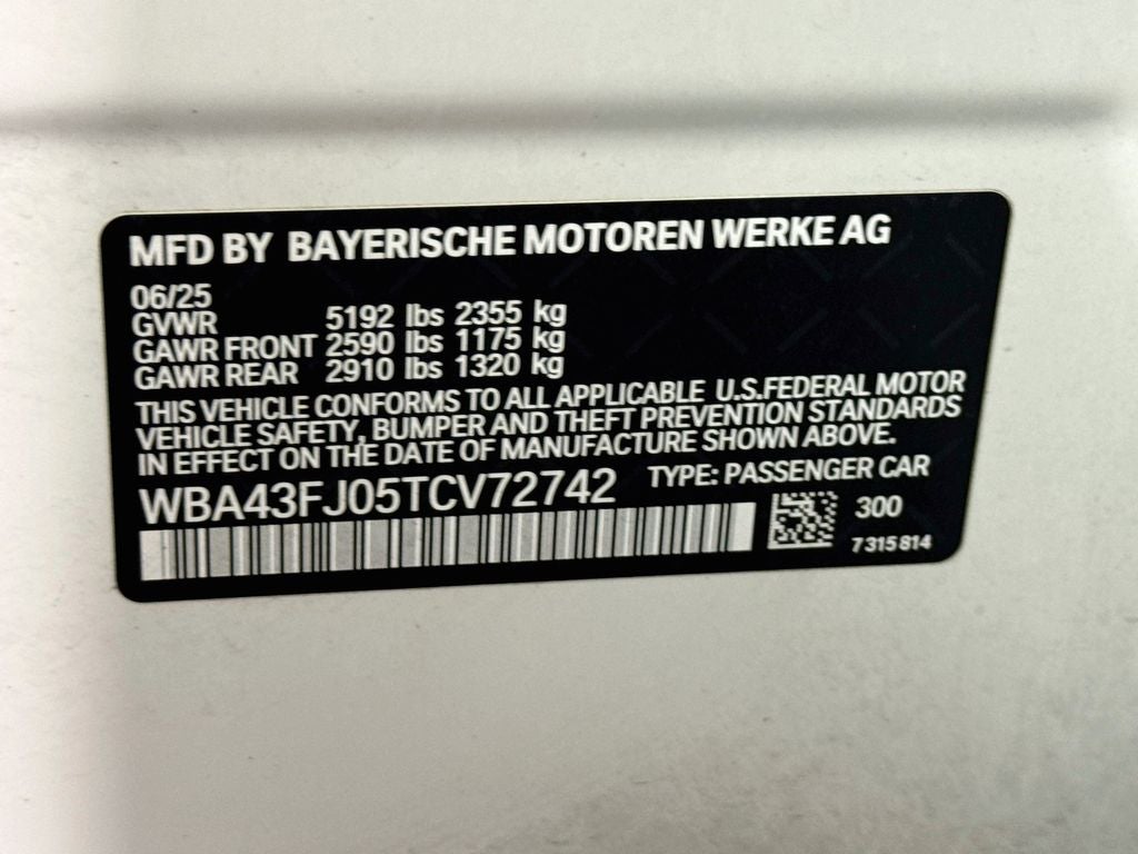 2026 BMW 5 Series 530i