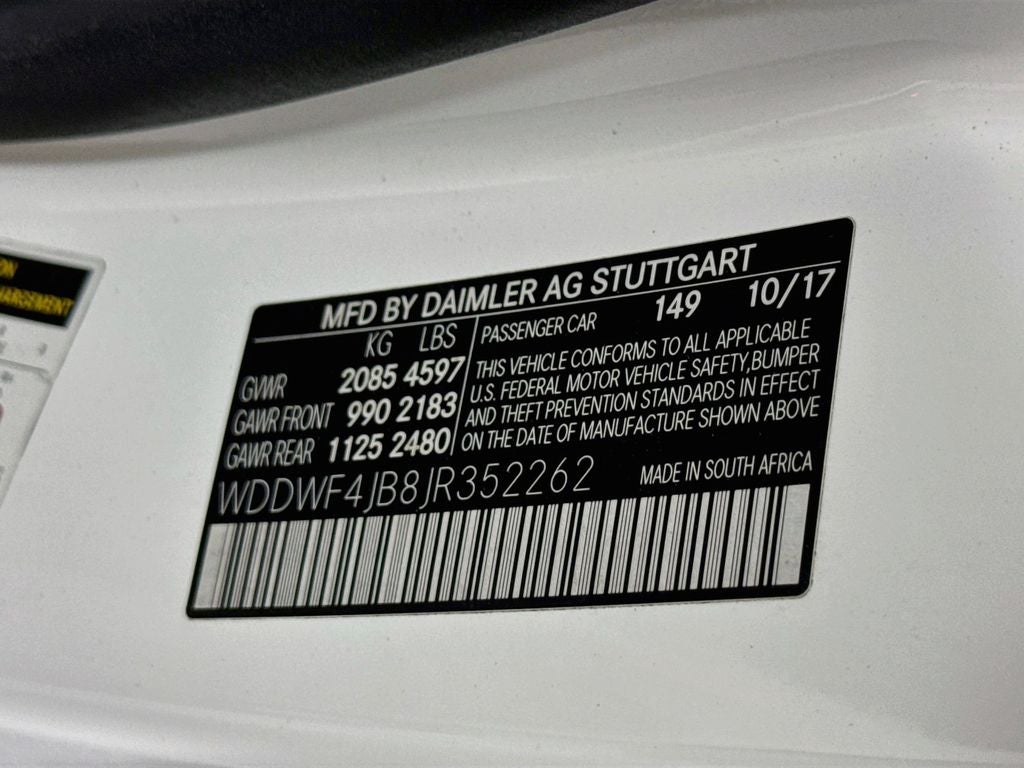 2018 Mercedes-Benz C-Class C 300