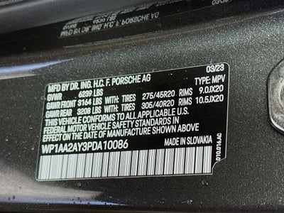 2023 Porsche Cayenne Base
