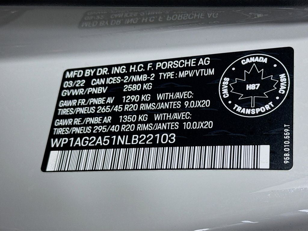 2022 Porsche Macan S