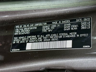 2023 Volvo XC60 B5 Ultimate Bright Theme