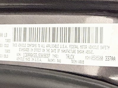 2018 RAM 1500 Tradesman