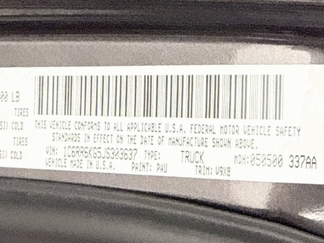 2018 RAM 1500 Tradesman