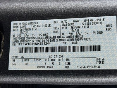 2022 Ford F-150 XLT
