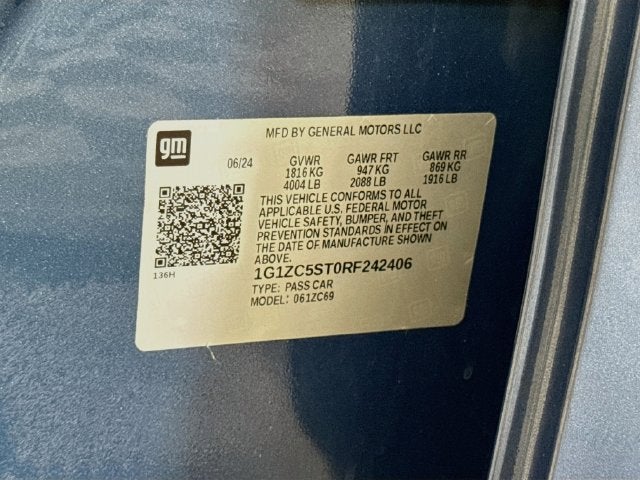 2024 Chevrolet Malibu LS 1FL