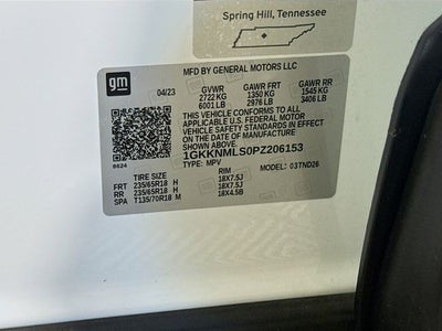 2023 GMC Acadia SLT