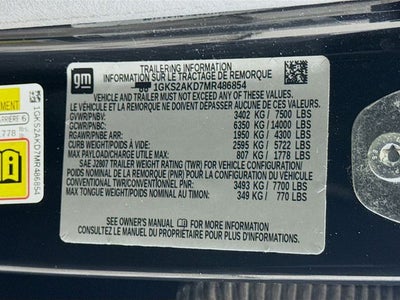 2021 GMC Yukon SLE