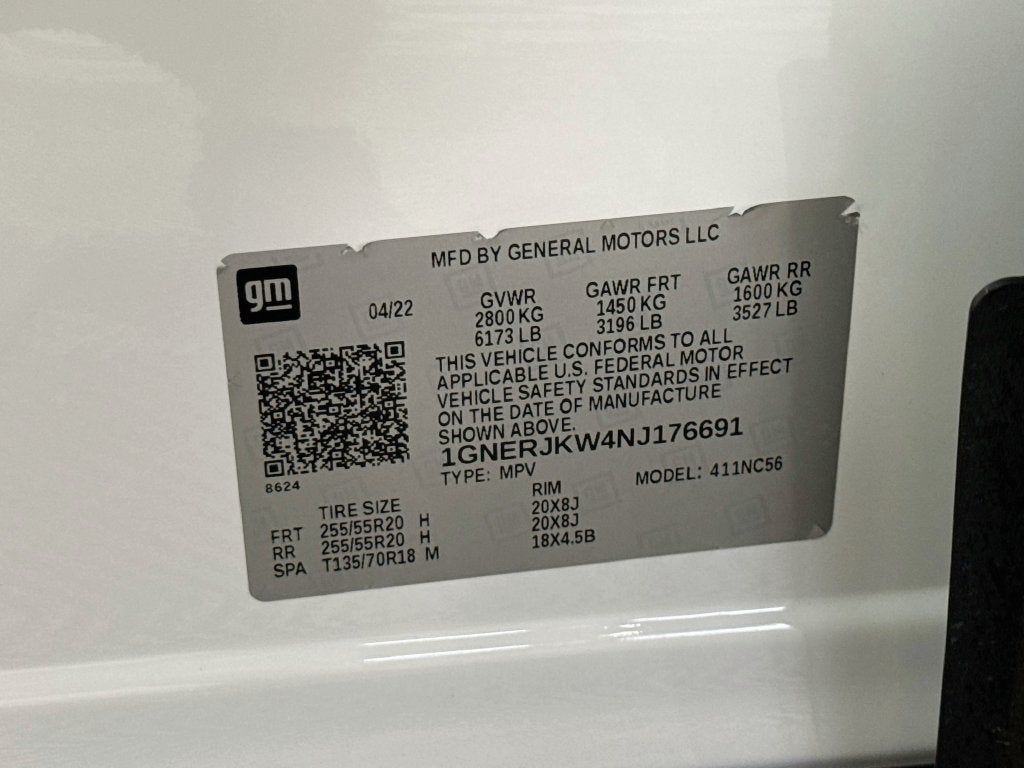2022 Chevrolet Traverse RS