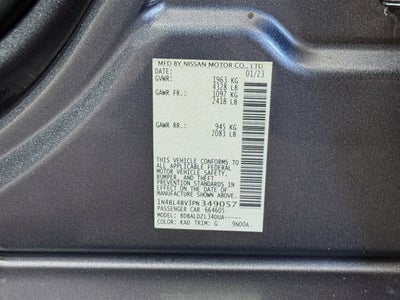 2023 Nissan Altima 2.5 S