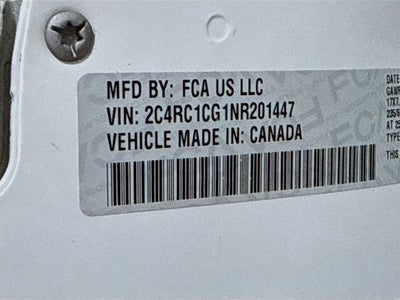 2022 Chrysler Voyager LX
