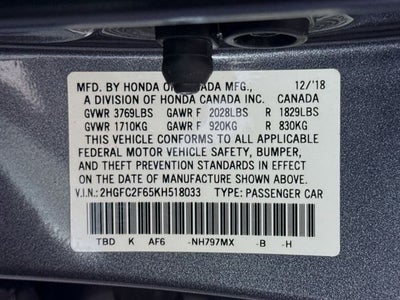 2019 Honda Civic LX