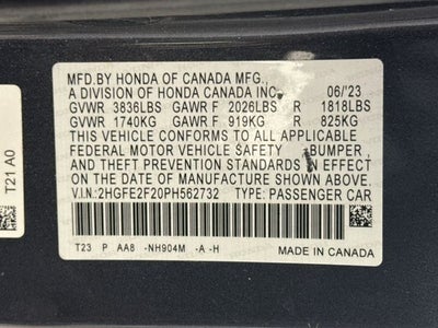 2023 Honda Civic LX