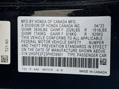 2023 Honda Civic LX