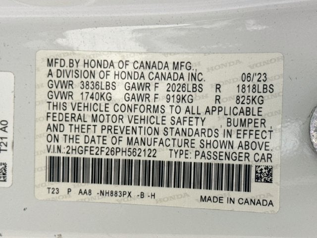 2023 Honda Civic LX