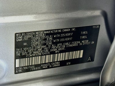 2021 Toyota RAV4 XLE