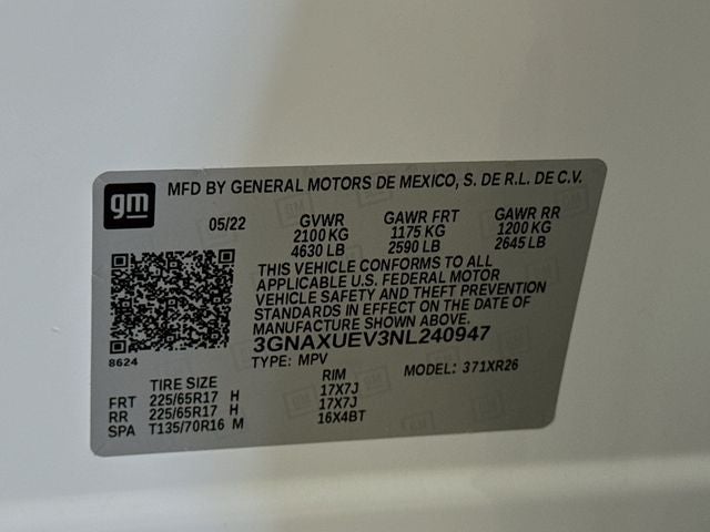 2022 Chevrolet Equinox LT