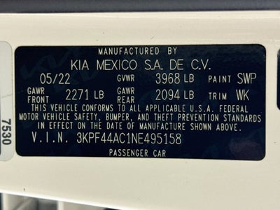 2022 Kia Forte GT