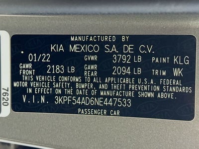2022 Kia Forte GT-Line