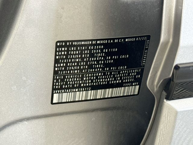 2022 Volkswagen Tiguan 2.0T SE R-Line Black