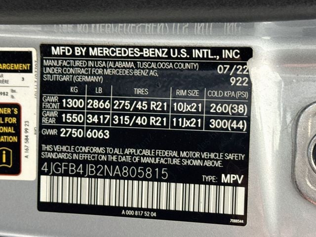 2022 Mercedes-Benz GLE GLE 350