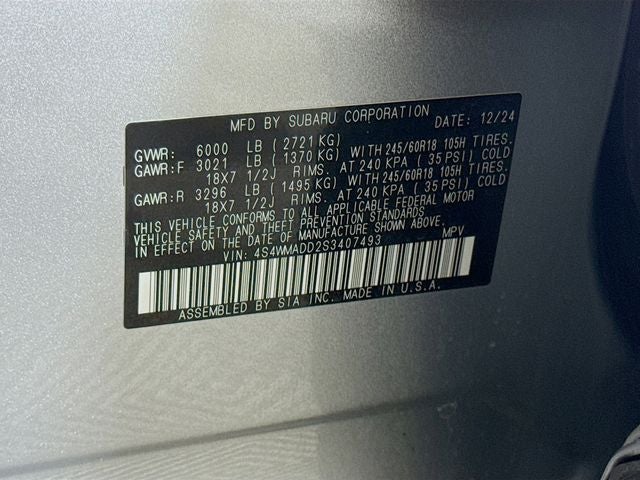 2025 Subaru Ascent Premium