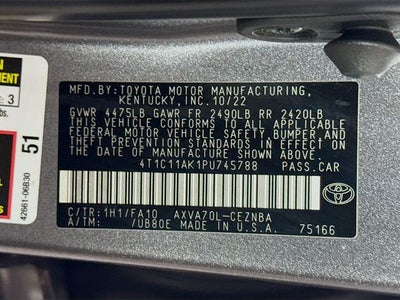 2023 Toyota Camry LE