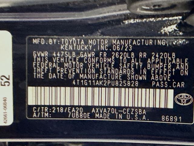 2023 Toyota Camry SE