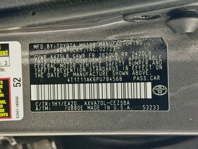 2023 Toyota Camry SE