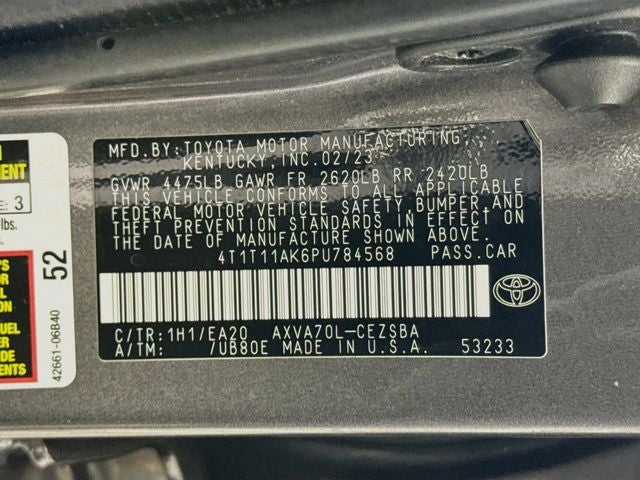 2023 Toyota Camry SE