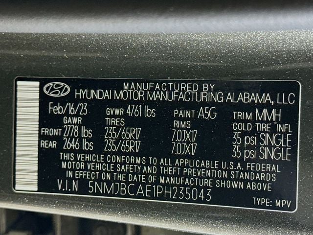 2023 Hyundai Tucson SEL