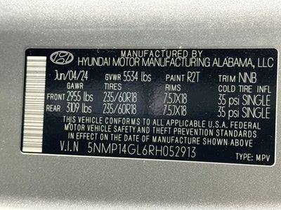 2024 Hyundai Santa Fe SE