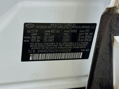 2020 Hyundai Santa Fe SE