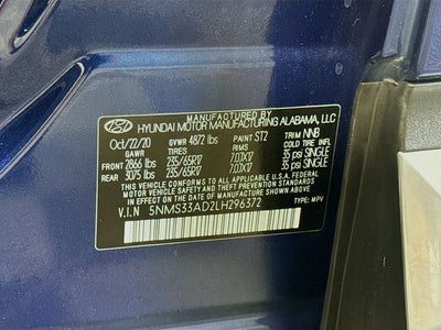 2020 Hyundai Santa Fe SEL