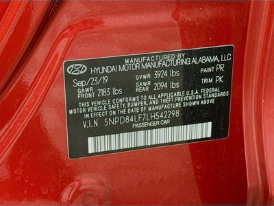 2020 Hyundai Elantra SEL